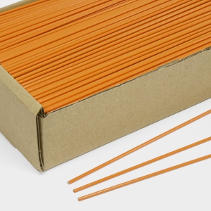 Patyki do formowania zawieszki w trakcie oprawy, kolor pomarańczowy