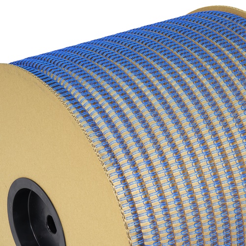 Spirala zamykana 7/16", skok 3:1, kolor błekitny