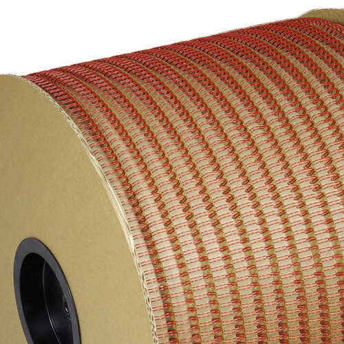 Spirala zamykana 9/16", skok 3:1, kolor czerwony