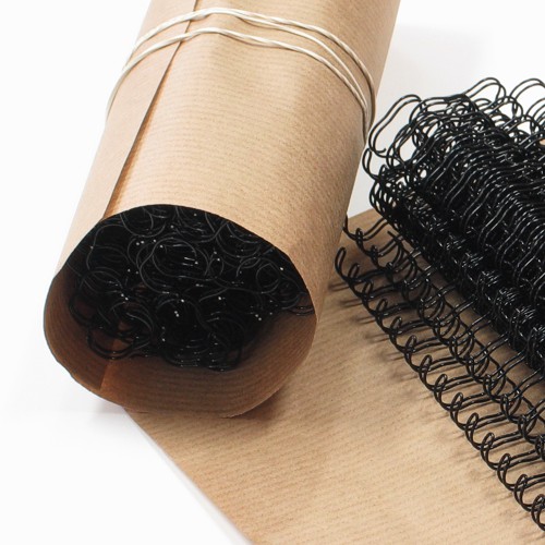 Spirale zamykane Zip-Wire cięte na odcinki, pakowanie w pęczki