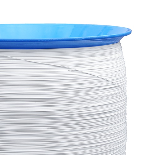 Drut pokryty nylonem (PA-6) w kolorze białym