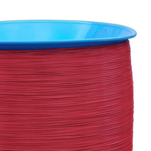 Drut pokryty nylonem (PA-6) w kolorze czerwonym