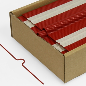 Pakietowane zawieszki do kalendarzy wielokartkowych, w kolorze czerwonym