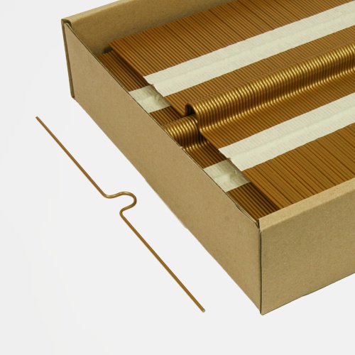 Złote zawieszki wysokie do użycia ze spiralą zamykaną o średnicy 3/8"