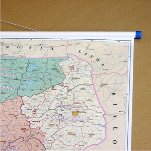 Rurki PVC do oprawy map i plakatów.