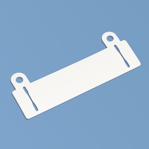 Element wpinany do segregatora z dwoma uchami